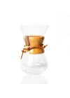 Cam Dripper Kahve Ekipmanı, 600 ml, 4 cup (Chemex Modeli)