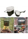 Camping 0145 Alüminyum Yemek Pişirme Sefer Tası Seti