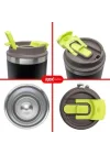 Camping 0193 Pipetli Kahve Termosu 0.48 Lt - Siyah