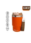 Camping 0195 Pipetli Kahve Termosu 0.48 Lt - Turuncu