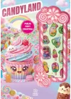 Candyland - Puffy Parlak Çıkartmalı Boyama Kitabı