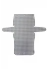 Çanta Kanvas Sade (45 Cm) Beyaz
