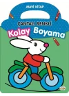 Çantalı Renkli Kolay Boyama- Mavi Kitap