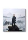 Caspar David Friedrich - Bulutların Üzerinde Yolculuk Tablosu 90 x 90