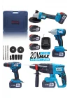 Cat Power ORİJİNAL 4LÜ SET KÖMÜRSÜZ 1380