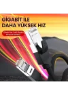 Cat6 1000Mbps Gigabit FTP RJ45 Ethernet Ağ Kablosu 10 Metre