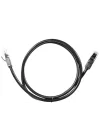 CAT6 Ethernet Kablosu, 1 Metre, Siyah