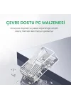 Cat6 RJ45 Jack 8P8C Ethernet Konnektörü Altın Kaplama 102 Adet