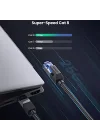 Cat8 25Gbps 2000Mhz Örgülü Ethernet Kablosu 1.5 Metre