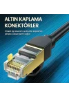 CAT8 40Gbps 2000Mhz STP RJ45 Ethernet Kablosu 2 Metre