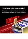 CAT8 40Gbps Gigabit FTP 2000Mhz RJ45 Ethernet Ağ Kablosu 1 Metre