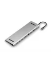 CDG-CNV80 Type-C to 10in1 Macbook Notebook Port Çoklayıcı (3xUSB 3.0+HDMI+USB 3.1 Type-C + RJ45 + SD/TF)