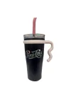Çelik İçli Termos Bardak 1000 Ml Siyah Pepsi Kola