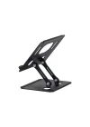 Çelik Tablet Standı Tablet Tutucu Stant Ergonomik Katlanabilir Tablet Standı Çelik Stant (Siyah)