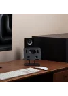 Çelik Tablet Standı Tablet Tutucu Stant Ergonomik Katlanabilir Tablet Standı Çelik Stant (Siyah)