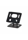 Çelik Tablet Standı Tablet Tutucu Stant Ergonomik Katlanabilir Tablet Standı Çelik Stant (Siyah)