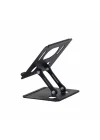 Çelik Tablet Standı Tablet Tutucu Stant Ergonomik Katlanabilir Tablet Standı Çelik Stant (Siyah)
