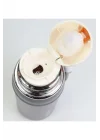 Çelik Termos 700 Ml, Gri