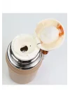 Çelik Termos 700 Ml, Kahverengi
