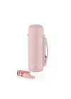 Çelik Termos Sıcak Tutma 12 Saat Pembe 1260ml Büyük Kapasite
