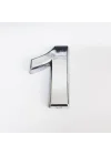 Mey İthalat® Cemax 1 Rakamı 3,75 cm Krom Yapışkanlı