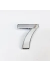 Mey İthalat® Cemax 7 Rakamı 3,75 cm Krom Yapışkanlı