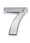 Mey İthalat® Cemax Krom Yapışkanlı 7 Rakamı 5 cm