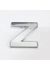 Mey İthalat® Cemax Z Harfi  3,75 cm Krom Yapışkanlı