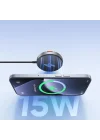 Ch-5500 15W Magsafe Şarj Cihazi Ve Standi, Siyah