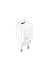 Ch-8290 20W Mini Pd Type-C Girişli Şarj Adaptörü, Beyaz