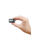 Ch-8291 20W Mini Pd Type-C Girişli Şarj Adaptörü, Siyah