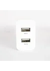CHARGER + DATA CABLE TCW-E01D BEYAZ