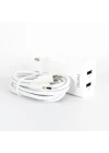 CHARGER + DATA CABLE TCW-E01D BEYAZ