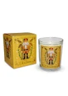 Charm Lab Candle – Kurşun Asker (Nutcracker) Tasarımlı Mum, Sarı Renk Temalı, 135 g Doğal Bio Balmumu, 40 Saat Yanma Süresi, Cam Kavanoz, Şık Bristol Kutulu, Yılbaşı Koleksiyonu Hazır Hediye