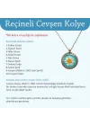Çiçek Papatya El İşi Otantik Reçine Kolye Cevşen (1771-2)