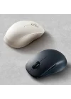 Çift Modlu Kablosuz Fare 2 Siyah 2.4GHz ve Bluetooth Çift Modlu Bağlantı Sessiz 1200 DPI Hassas Sensör Simetrik Hafif 62g İki Cihaz Arasında Dikişsiz Anahtarlama LED Göstergesi Büyük