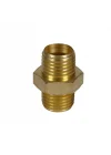 Çift Taraflı Nipel R1/4 (Kompresör Aksesuarı, pirinçten, tüm 1/4 dış dişli basınçlı hava bağlantılarına uygun) - 4139620