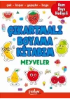 Çıkartmalı Boyama Meyveler