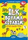 Çıkartmalı İlk Boyama Kitabım 4+ Yaş-1