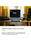 Circuit Rhythm Groovebox Synthesizer: Beats Yapmak ve Performans Sergilemek İçin 8 Örnek Parçaya Sahip Sampler ve Groovebox