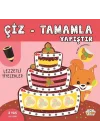 Çiz-Tamamla-Yapıştır Lezzetli Yiyecekler