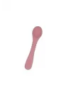 CKM silikon 2li Silikon Bebek Alıştırma Bardağı Ve Kaşığı Pembe
