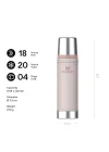 Classic Legendary Vakumlu Termos 0.60 Litre - Hammertone Rose Quartz | Paslanmaz Çelik