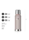 Classic Legendary Vakumlu Termos 0.94 Litre - Hammertone Rose Quartz | Paslanmaz Çelik