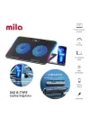 Classone Serisi M2 R-TYPE RGB Işıklı, 2 Büyük Fan, Telefon Standı,2 USB Notebook Soğutucu Stand
