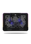 Classone Serisi M2 R-TYPE RGB Işıklı, 2 Büyük Fan, Telefon Standı,2 USB Notebook Soğutucu Stand