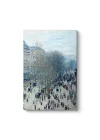 Claude Monet - Paris Bulvarı Kanvas Tablo 50 x 75