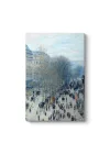 Claude Monet - Paris Bulvarı Kanvas Tablo 50 x 75
