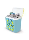 CLB30LM Limon Desenli Buzluk, 30 Litre + 3 Adet Buz Kaseti 400gr