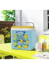 CLB30LM Limon Desenli Buzluk, 30 Litre + 3 Adet Buz Kaseti 400gr